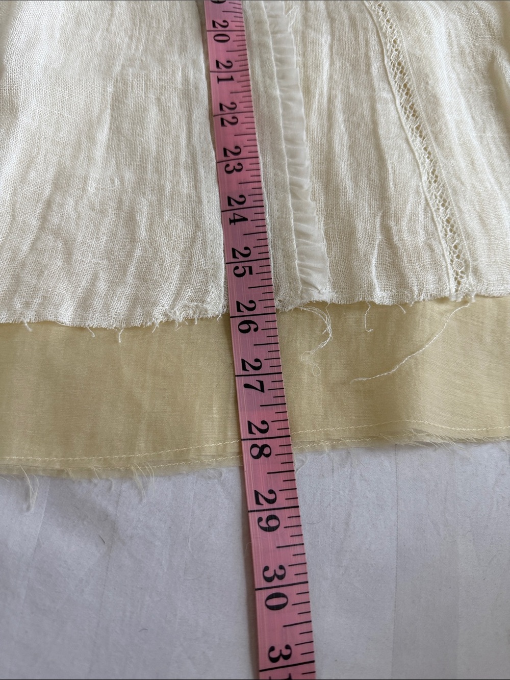 Elegant Cream Women's Zara Skirt - Picture 7 of 8